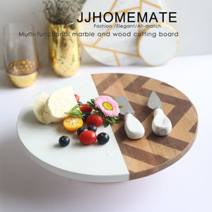 絶妙なナイフ4ピースチーズナイフセット大理石のハンドルステンレス鋼チーズナイフコレクションチーズカッター - Product Image 5