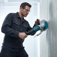 BODA 220-240V 50/60Hz Rainureuse murale électrique légère sans balais, scie à béton portative, coupe- rainures murales AC pour électricien