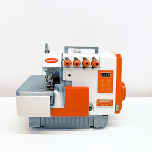 Nueva Máquina de Coser Overlock Industrial Doméstica JK747DC de Alta Velocidad con Motor de Accionamiento Directo para Telas Ligeras y Medianas - Product Image 2
