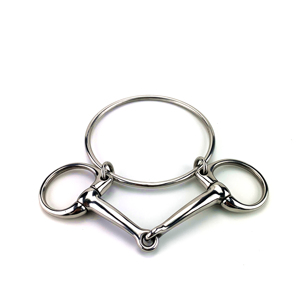 SS <span class=keywords><strong>Dexter</strong></span> Nhẫn Ngựa <span class=keywords><strong>Bit</strong></span> Với Vòng Lớn & Khớp Miệng - Product Image 2