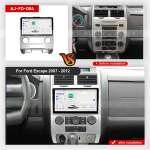 AIJALV Auto Radio Android pour Ford 2009 ESCAPE GPS système de navigation multimédia lecteur vidéo 2 Din sans fil CarPlay Auto - Product Image 2