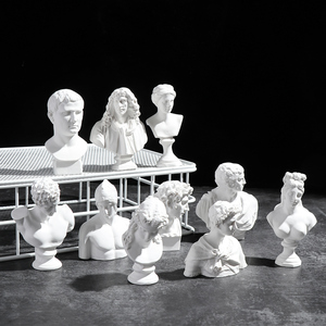 <span class=keywords><strong>Nordique</strong></span> Mini Buste Sculpture Statue Artisanat pour La Décoration De La Maison <span class=keywords><strong>Mythologie</strong></span> <span class=keywords><strong>Grecque</strong></span> Résine Souvenir Logo Personnalisé Europe Ange 500pcs - Product Image 3