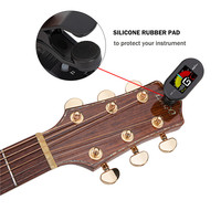 Wholesale Large Colorful LCD Display Battery Guitar Clip-On Tuner for Chromatic/Guitar/Bass/Ukulele/Violin