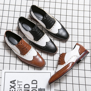 Chaussures habillées décontractées en cuir <span class=keywords><strong>marron</strong></span> pour hommes à <span class=keywords><strong>semelle</strong></span> souple et résistante, vente chaude, produits dropshipping 2026 - Product Image 6