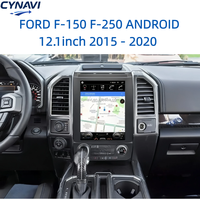 Écran radio 2DIN de 12,1 pouces pour Ford F150 Raptor 2015-2021, Android Auto sans fil, CarPlay, écran tactile, GPS, aide au recul, RGB, BT5.0