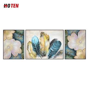 Dipinto a Olio Astratto Moderno su Tela, Fatto a Mano, <span class=keywords><strong>Dimensioni</strong></span> Personalizzabili, per Sfondo Divano Soggiorno, Murale da Parete Camera da Letto - Product Image 4