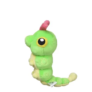 Verde bella bugs carpenterworm giocattolo della peluche/peluche/giocattolo farcito