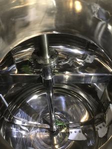 Mezclador de mayonesa Tanque de 3000L con agitador de hélice y mezclador dispersor - Product Image 6