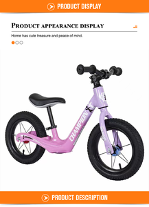 Cadre de vélo d'équilibre d'usine chinois vélos pour enfants courant 12 pouces vélo d'équilibre pour enfants sans pédales - Product Image 5