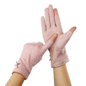 <span class=keywords><strong>Guantes</strong></span> <span class=keywords><strong>sin</strong></span> <span class=keywords><strong>dedos</strong></span> para mujer, protección solar, antideslizantes, <span class=keywords><strong>guantes</strong></span> de verano con protección UV, <span class=keywords><strong>guantes</strong></span> para conducir - Product Image 4