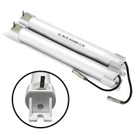JINTION 4.8V 4000mAh NiMH Baterai Pengganti Lampu Darurat untuk Yuasa B904 2 Plus 2 LAHT400