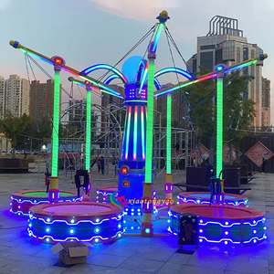 Five Person Factory Entertainment Equipment Inflatable Bungee Jump Outdoor Fiberglass Metal 220V 1500W for Adults/Kids Shopping - Product Image 5