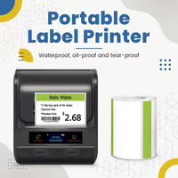 Machine d'étiquettes autocollantes multifonctions pour mini imprimante 80mm pour étiquette de prix