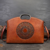 FSV41 Offre spéciale de sac à bandoulière en cuir véritable vintage sac à bandoulière pour femmes sac à main en cuir véritable fourre-tout vintage vierge