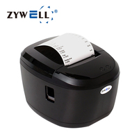 Impresora Térmica de Recibos Bluetooth ZYWELL de 58 mm y 80 mm, Venta al por Mayor para Pequeñas Empresas, Impresora de Facturas POS