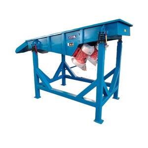 Sand Hot Vibrating Screen Arena de sílice Industrial Sand Screening Factory Tamiz de vibración lineal personalizado - Product Image 1