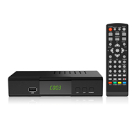 Décodeur numérique Dd Free Dish Mpeg4, double cœur, tuner TV numérique Full HD T2 avec ports USB WIFI AV