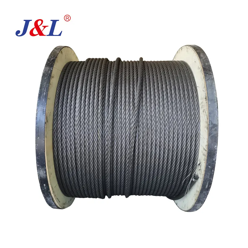 JULI 6x19 6x36 galvanized without lubrication steel wire rope lifting sling GB/T20118 API EN ISO GOST
