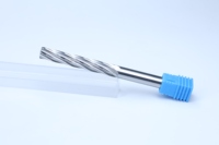 Fresa de extremo cuadrado CNC, tamaño en pulgadas, para aluminio y madera, herramienta de fresado en espiral, herramienta de máquina, fresa de metal duro sólido