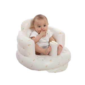 Надувное детское кресло-подушка с принтом кролика для детей от 3 месяцев, с поддержкой спины, экологичное - Product Image 4