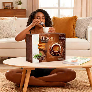 Caffè Verde al Collagene Dimagrante, Caffè Istantaneo Pronto da Bere con Spezie ed Erbe di Prima Qualità, 100g, Gusto Neutro, Certificato GMP/HACCP - Product Image 4