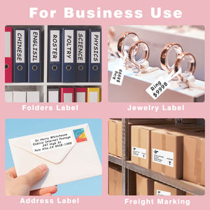 Marklife Portátil Mini Impressora Térmica Uso Doméstico Label Maker Sem Tinta para Revistas e Projetos DIY Estoque de Papel Térmico - Product Image 6