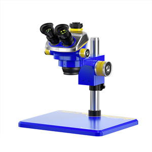 <span class=keywords><strong>Microscopio</strong></span> Estéreo Trinocular Mic3 7X-50X (3.5X-270X Expandible) Función de Zoom Continuo, Equipado con 45 °   Ángulo de Inclinación - Product Image 2