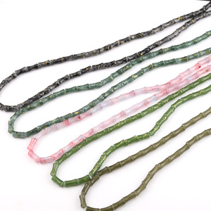 Perles de verre en forme de bambou de style chinois, 6x12mm, pour la fabrication de bracelets, accessoires de bijoux DIY - Product Image 5