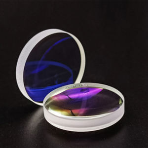 Lentille biconvexe de revêtement <span class=keywords><strong>AR</strong></span> transparent en gros d'usine lentille optique double lentille convexe - Product Image 2