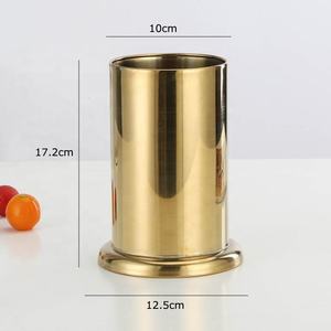 金製ステンレス製カトラリーホルダー穴あき箸排水機バスケットキッチン用品収納食器排水ラック金属 - Product Image 3