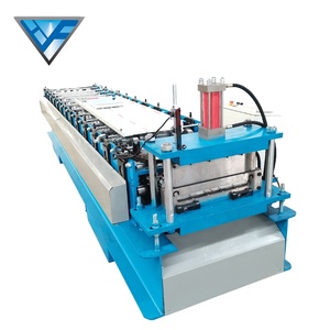 Stehfalz Metalldach platten maschine Selbst hemmende Dachbahn walzen form maschine - Product Image 1