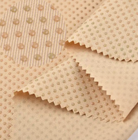 Tissu antidérapant à pois en PVC, livraison rapide, faible MOQ, directement de l'usine, pour fond de canapé, coussin de siège de voiture, base de matelas