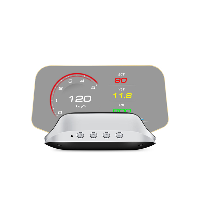 C3 Universal to All Cars HUD Car Navigation OBD2 GPS Dual System Head up Display HUD