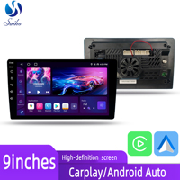 9/10 pouces universel 2 Din 4 Core 64G Double Din autoradio stéréo Android Carplay unité principale avec GPS intégré voiture pour lecteur Dvd