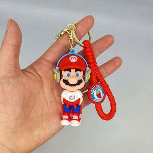 4 nouveaux modèles de porte-clés <span class=keywords><strong>Mario</strong></span> Anime Figure Souvenir <span class=keywords><strong>3d</strong></span> Character Pvc Rubber <span class=keywords><strong>Mario</strong></span> Keychain - Product Image 6