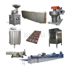 Industrial Chocolate Forming Machine / Automatic Chocolate Making Machine / Chocolate Production Line Machines