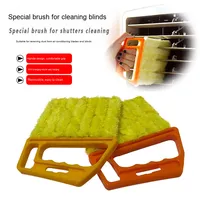 Brosse de nettoyage à main amovible PP plastique Gap dépoussiérage pince de nettoyage lavables volets nettoyant salle de bain nettoyage