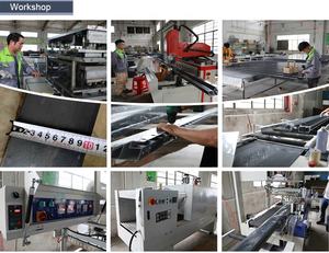 Parapluie d'extérieur 3.0m x 3.0m <span class=keywords><strong>Parasol</strong></span> carré en porte-à-faux avec lumière LED et couvercle-Avec base en marbre/base de réservoir d'eau - Product Image 4