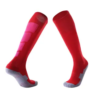Meias respiráveis personalizadas para joelho, meias esportivas premium para corrida, ciclismo, enfermeira e futebol