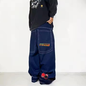 Pantaloni Vintage Jeans stile personalizzato stile Streetwear - Product Image 4