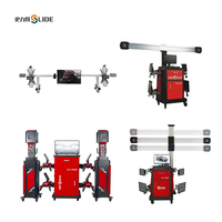 Machine à aligner les roues 3D, machine à changer les pneus et équilibreuse de roues combinées