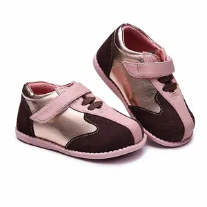 Tipsie Toes Barfuß Schuh Hersteller Niedriger Preis Weiches Echtes Leder Super Soft Back To School Lässiger flacher Sneaker für Little2022