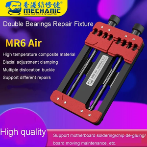 Soporte <span class=keywords><strong>de</strong></span> PCB mecánico MR6 Air Max abrazadera <span class=keywords><strong>de</strong></span> placa base <span class=keywords><strong>BGA</strong></span> soporte fijo accesorio IC Chip ubicación soldadura CPU eliminación <span class=keywords><strong>de</strong></span> pegamento doble eje - Product Image 4