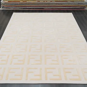 Made Of 100% Nz And Tencel Rug Modern Supplier Hand Tufted Wool Carpet