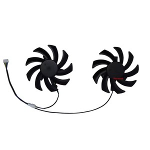 Enfriador de GPU VGA, ventilador para tarjetas gráficas, T129215SU, para POWERCOLOR RX <span class=keywords><strong>5700</strong></span> <span class=keywords><strong>XT</strong></span> 6500XT 6600 6600XT 5700XT <span class=keywords><strong>6700</strong></span> 6700XT Fight - Product Image 3