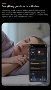 Factory Fitness Smart Heart Rate Ring como pulseras inteligentes 5ATM Relojes Monitoreo de ejercicio Ble Smart Ring - Product Image 5