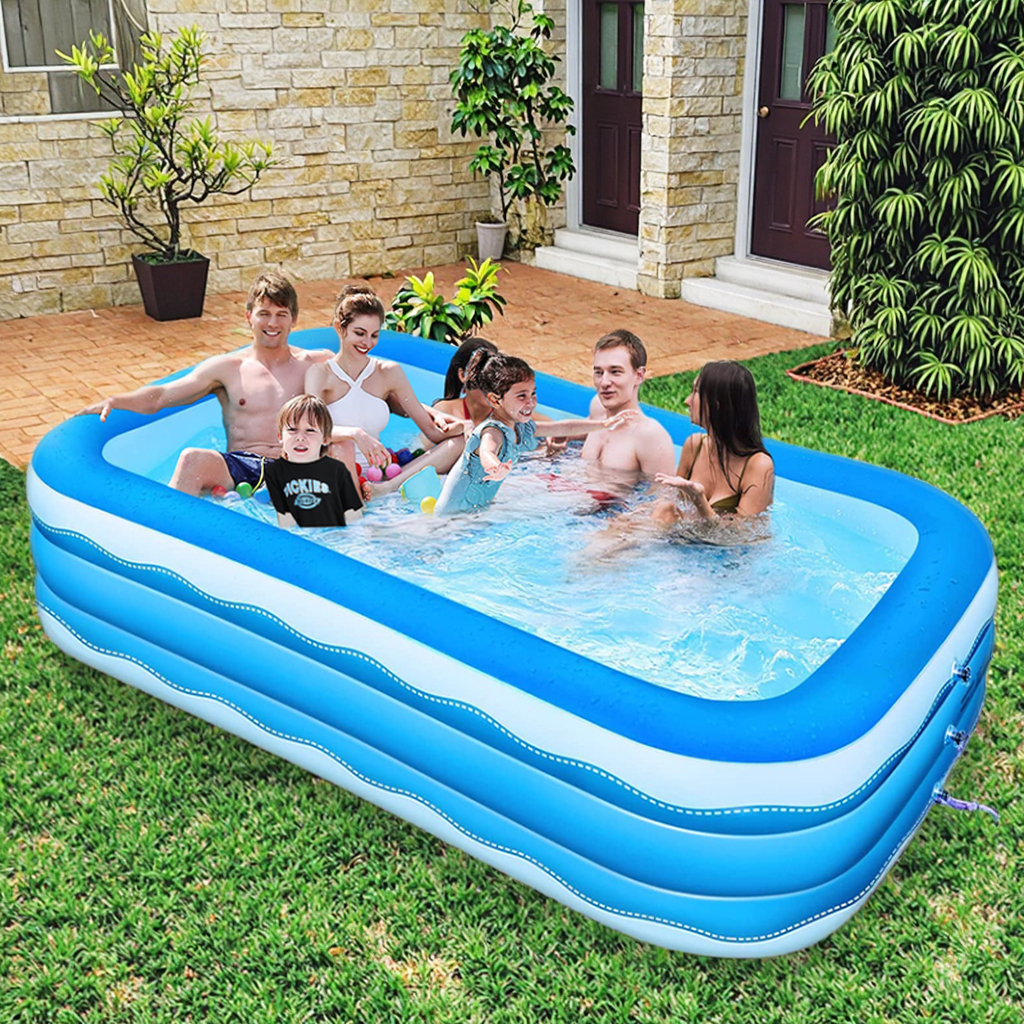 Deep End Oval Inflatable Pool 25m Custom Inflatable Pool Fun For Kids Adults, image size:1024x1024