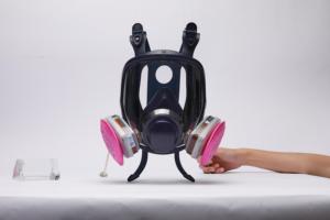 <span class=keywords><strong>Masque</strong></span> <span class=keywords><strong>à</strong></span> <span class=keywords><strong>gaz</strong></span> intégral en silicone, respirateur <span class=keywords><strong>à</strong></span> large vision, anti-buée, protection de sécurité pour la peinture, l'exploitation minière, la pulvérisation de pesticides - Product Image 3