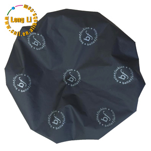 Gran oferta <span class=keywords><strong>de</strong></span> gorros <span class=keywords><strong>de</strong></span> ducha <span class=keywords><strong>de</strong></span> plástico reutilizables PEVA negros <span class=keywords><strong>de</strong></span> lujo, gorro <span class=keywords><strong>de</strong></span> <span class=keywords><strong>baño</strong></span> impermeable ecológico para limpieza - Product Image 4