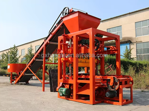 Machine à fabriquer des briques emboîtables vibrantes, <span class=keywords><strong>prix</strong></span> compétitif, machine à pavés creux en béton pour petites entreprises - Product Image 4